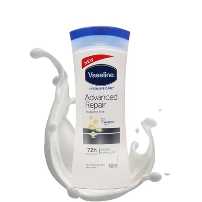 لوسیون بدن وازلین Vaseline مدل Advanced Repair حجم 400 میل — تصویر ۲