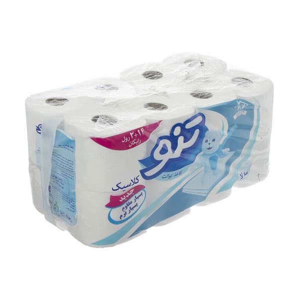 دستمال توالت 16 قلو تنو