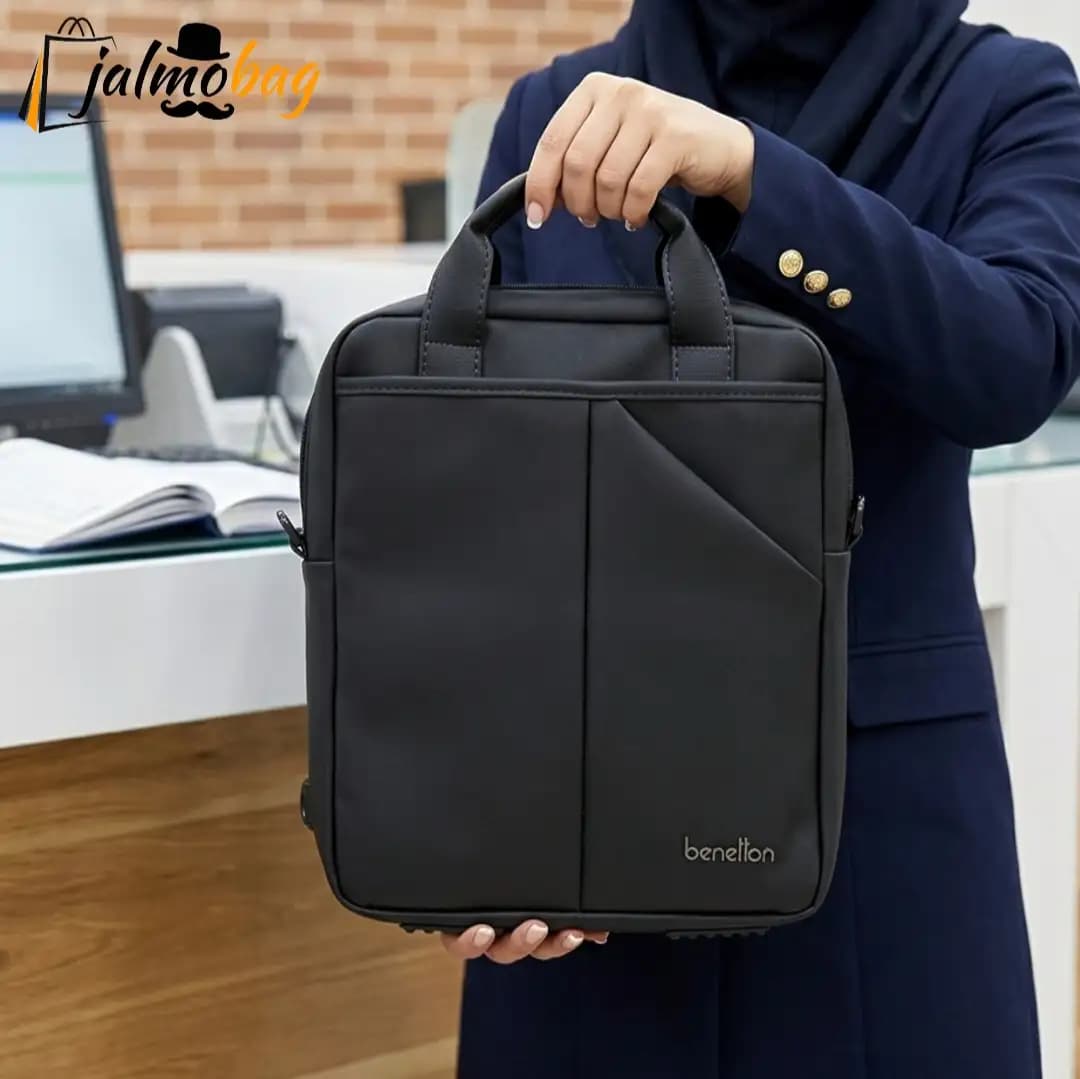 کیف اداری لپتاپی 3 کاره اسپرت کد 6062 — تصویر ۶