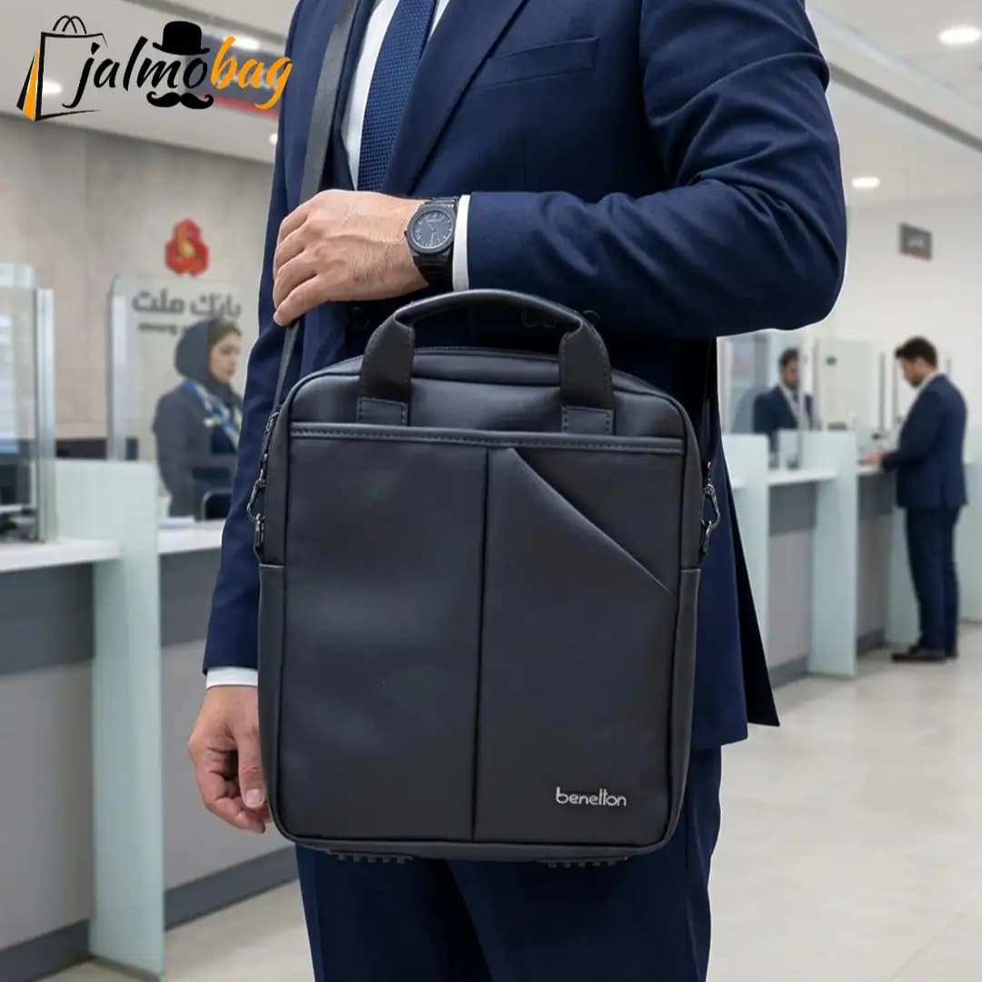 کیف اداری لپتاپی 3 کاره اسپرت کد 6062 — تصویر ۸