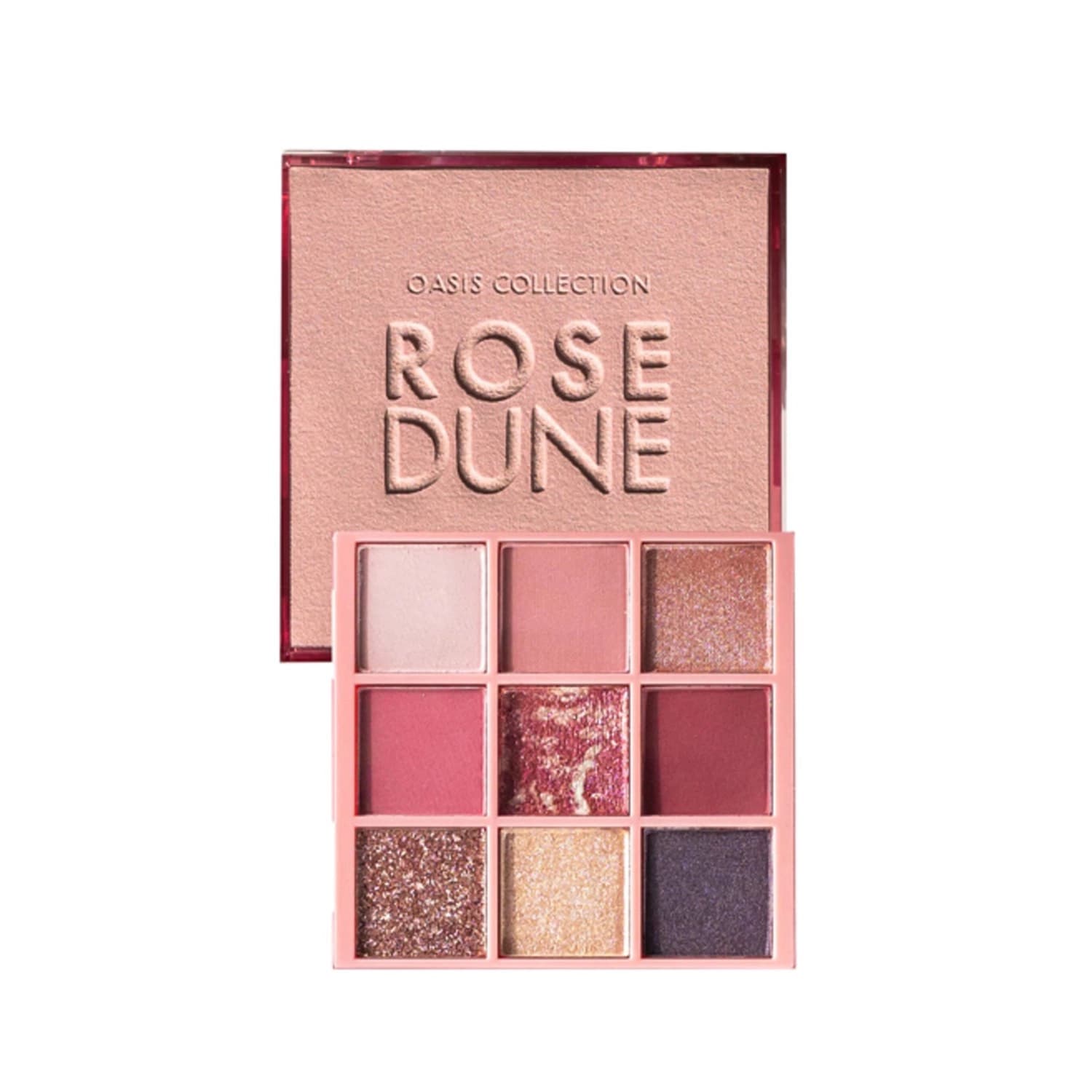 پالت سایه ۹ رنگ فارماسی مدل Rose Dune — تصویر ۴