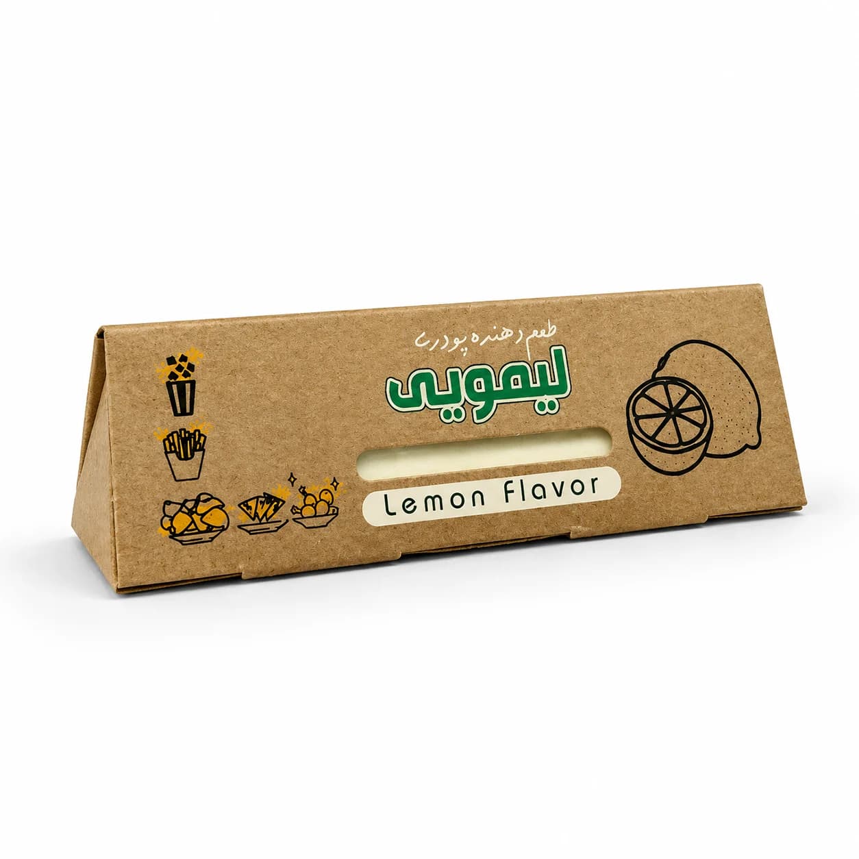 طعم دهنده پودری لیمویی 50 گرمی