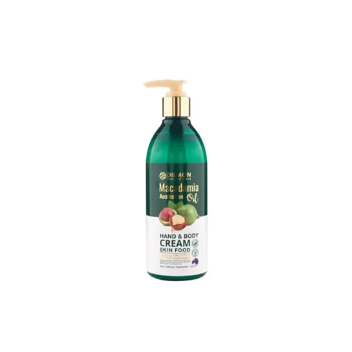 کرم مرطوب کننده دست و بدن دیلمون حاوی روغن ماکادمیا حجم 350 میل — تصویر ۸