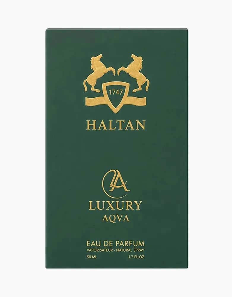 ادکلن HALTAN هالتان برند لاکچری آکوا LUXURY AQUA | حجم 50 میل — تصویر ۴