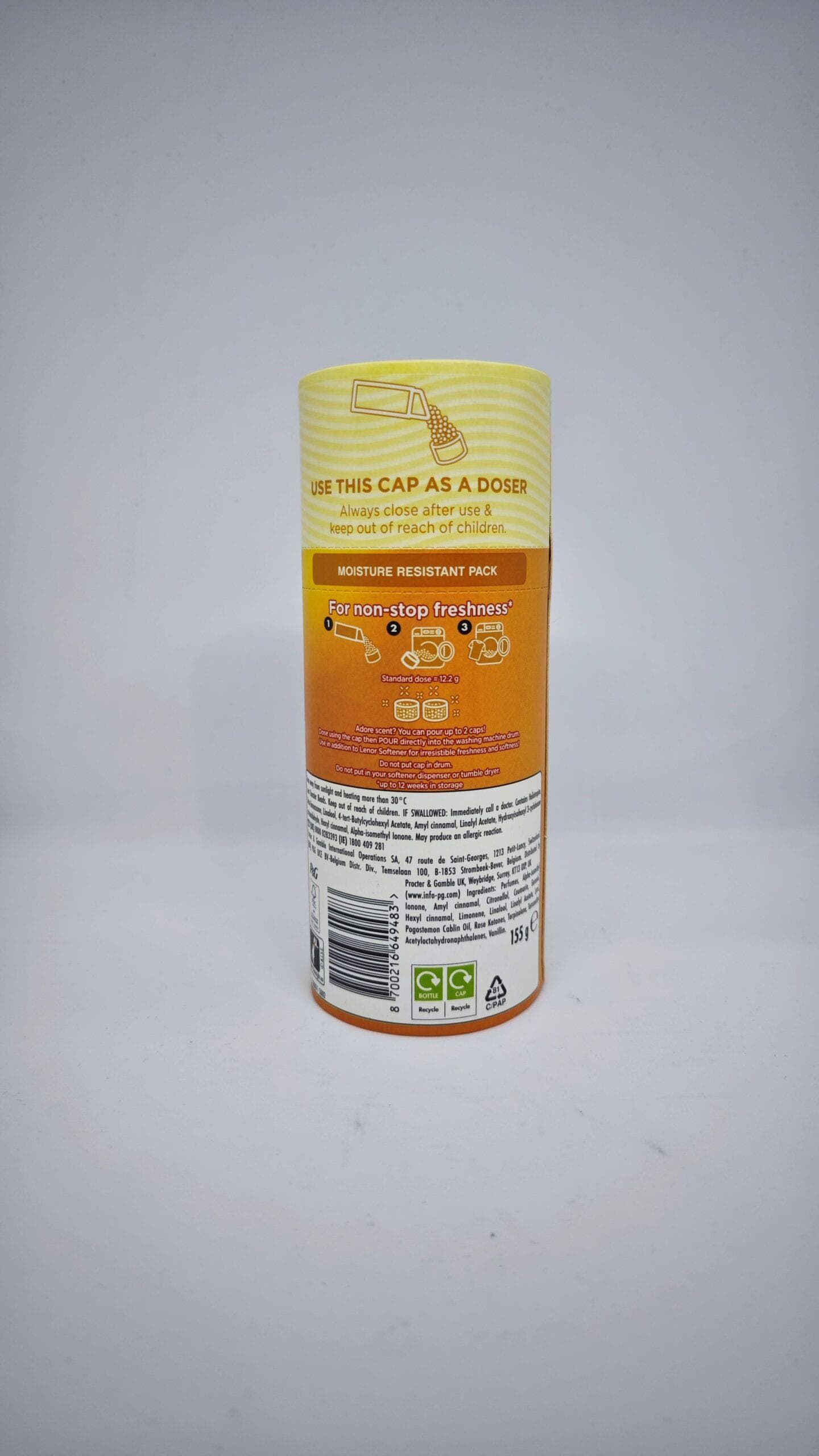 خوشبو کننده لباس لنور Lenor Gold Orchid وزن 155 گرم — تصویر ۷
