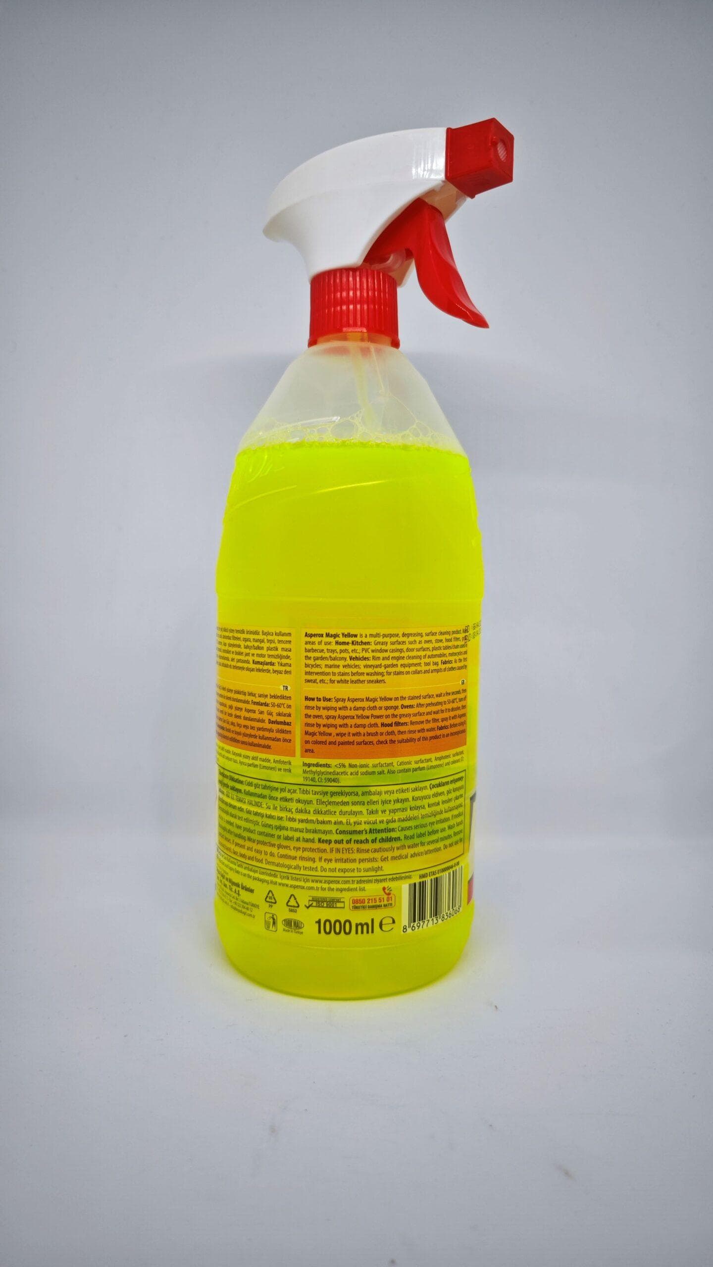 اسپری پاک کننده آسپروکس Asperox چندمنظوره 1 لیتری — تصویر ۷
