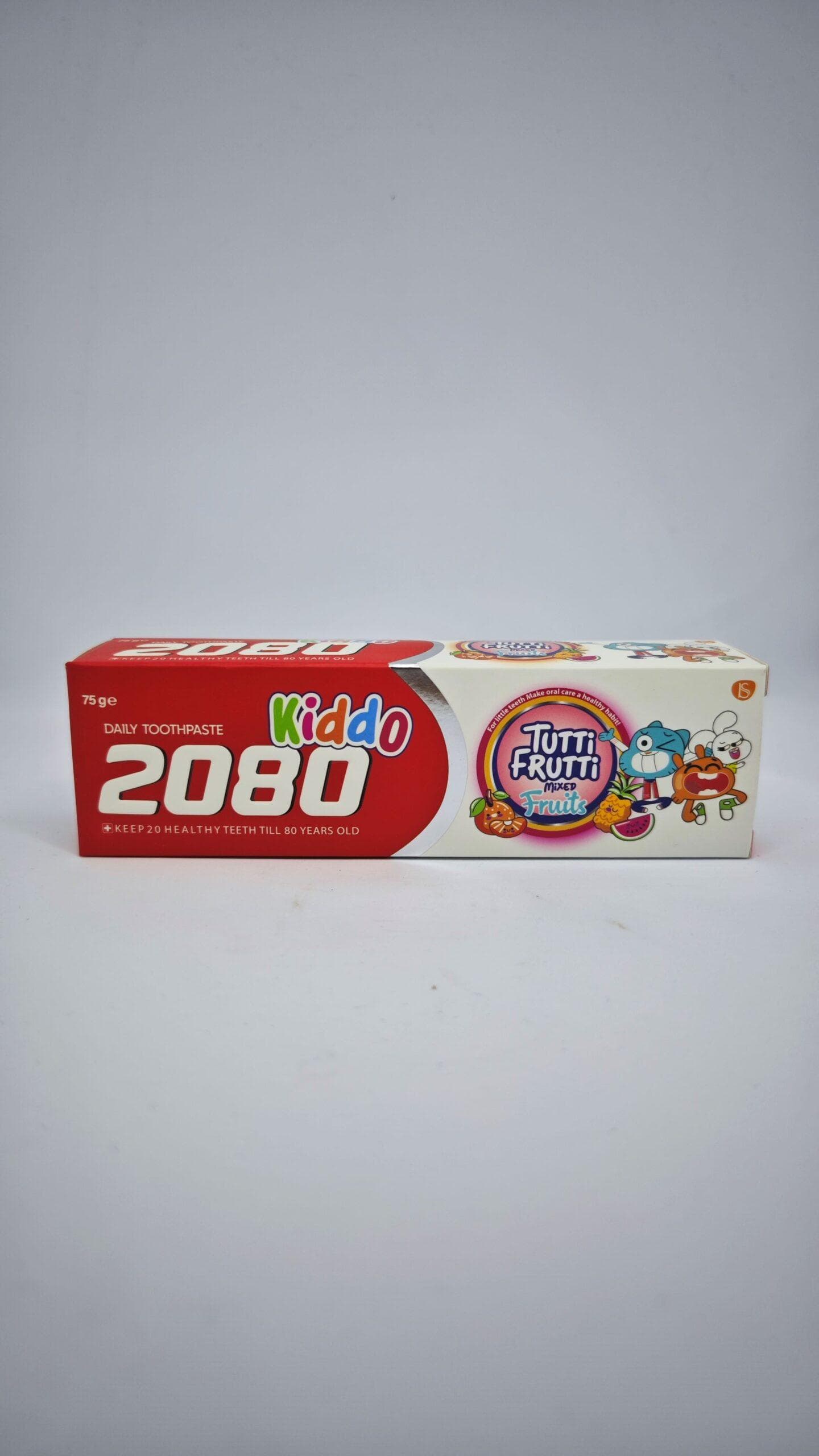 خمیردندان کودک 2080 با طعم میوه ای 75 گرم