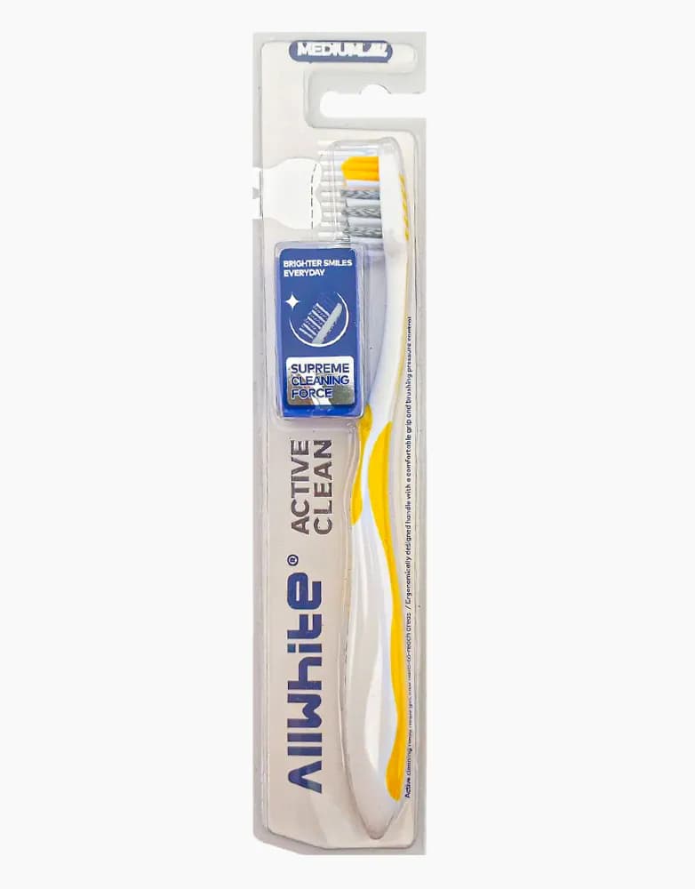 مسواک آل وایت ACTIVE CLEAN مدیوم — تصویر ۲