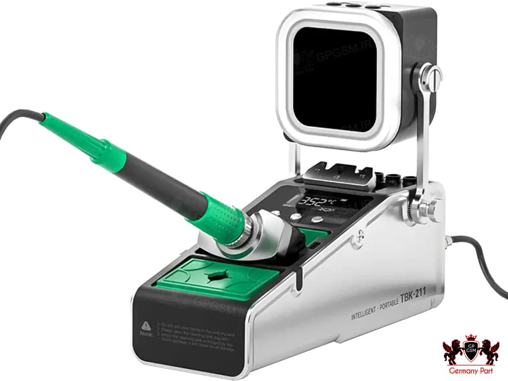 هویه استیشن 211 و فن و چراغ SOLDERING IRON 211 & F001 TBK