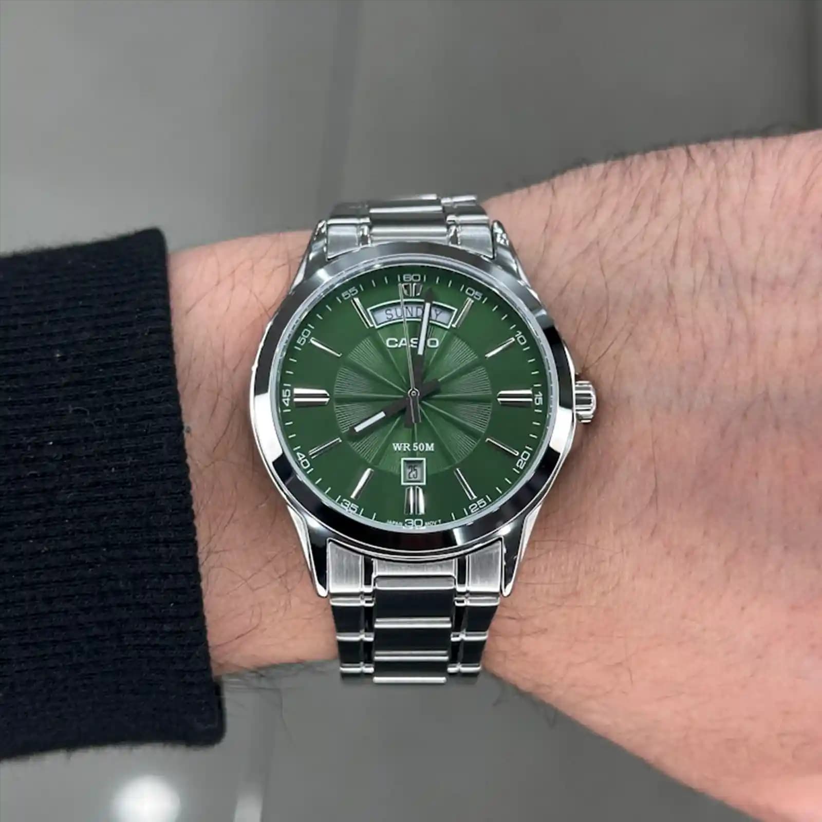 ساعت مچی مردانه کاسیو MTP-1381D-3A — تصویر ۴