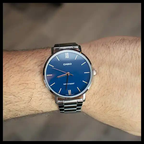 ساعت مچی مردانه کاسیو mtp-vt01d-2b — تصویر ۵