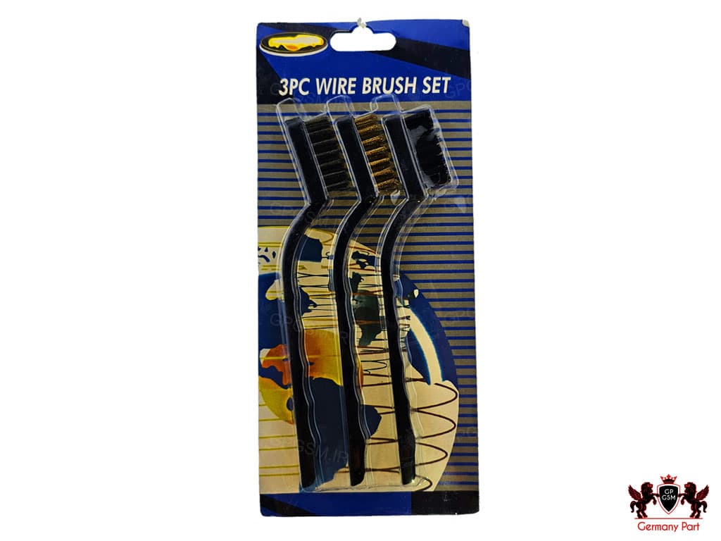 فرچه مخصوص تمیز کردن برد موبایل و قطعات الکترونیکی سه تایی – THREE BRUSH — تصویر ۵