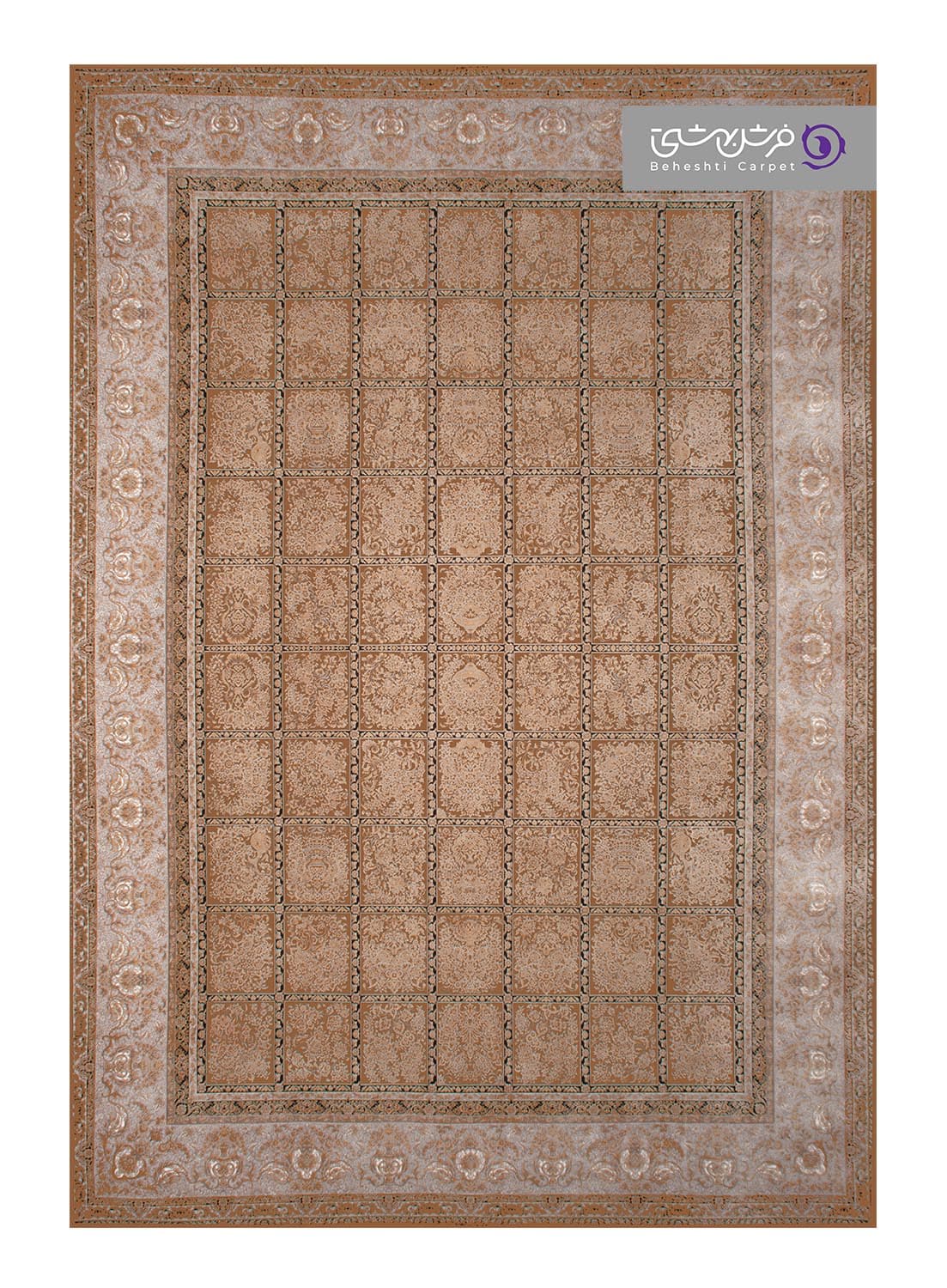 فرش طرح نارسیس کد 8335
