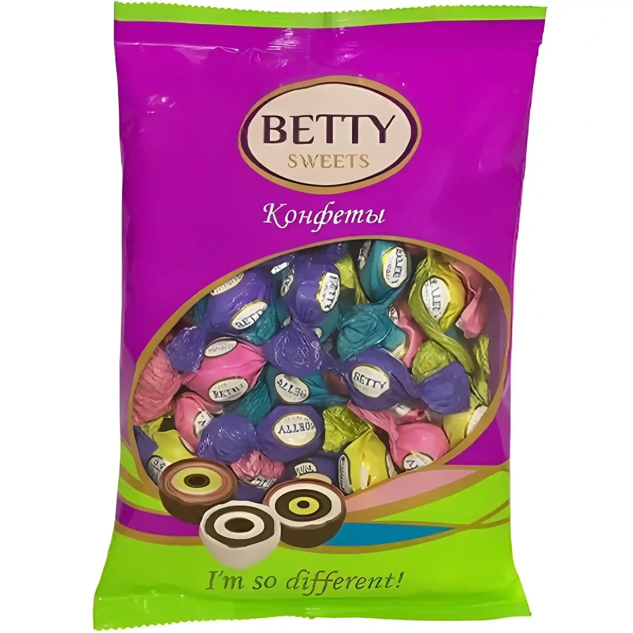 شکلات چند لایه شیری Betty Sweets | ۵۰۰ گرم