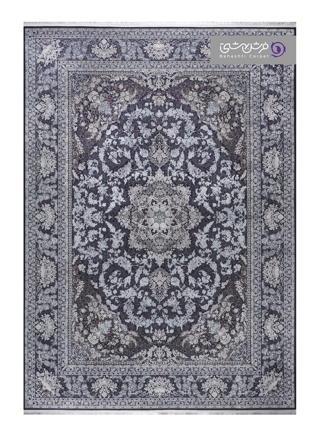 فرش طرح نارسیس کد 8100