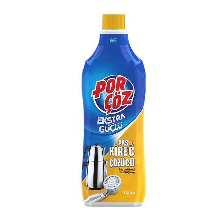 مایع جرم‌گیر سطوح پورچوز Porçöz مدل KIREC – حجم ۱ لیتر (ساخت ترکیه)