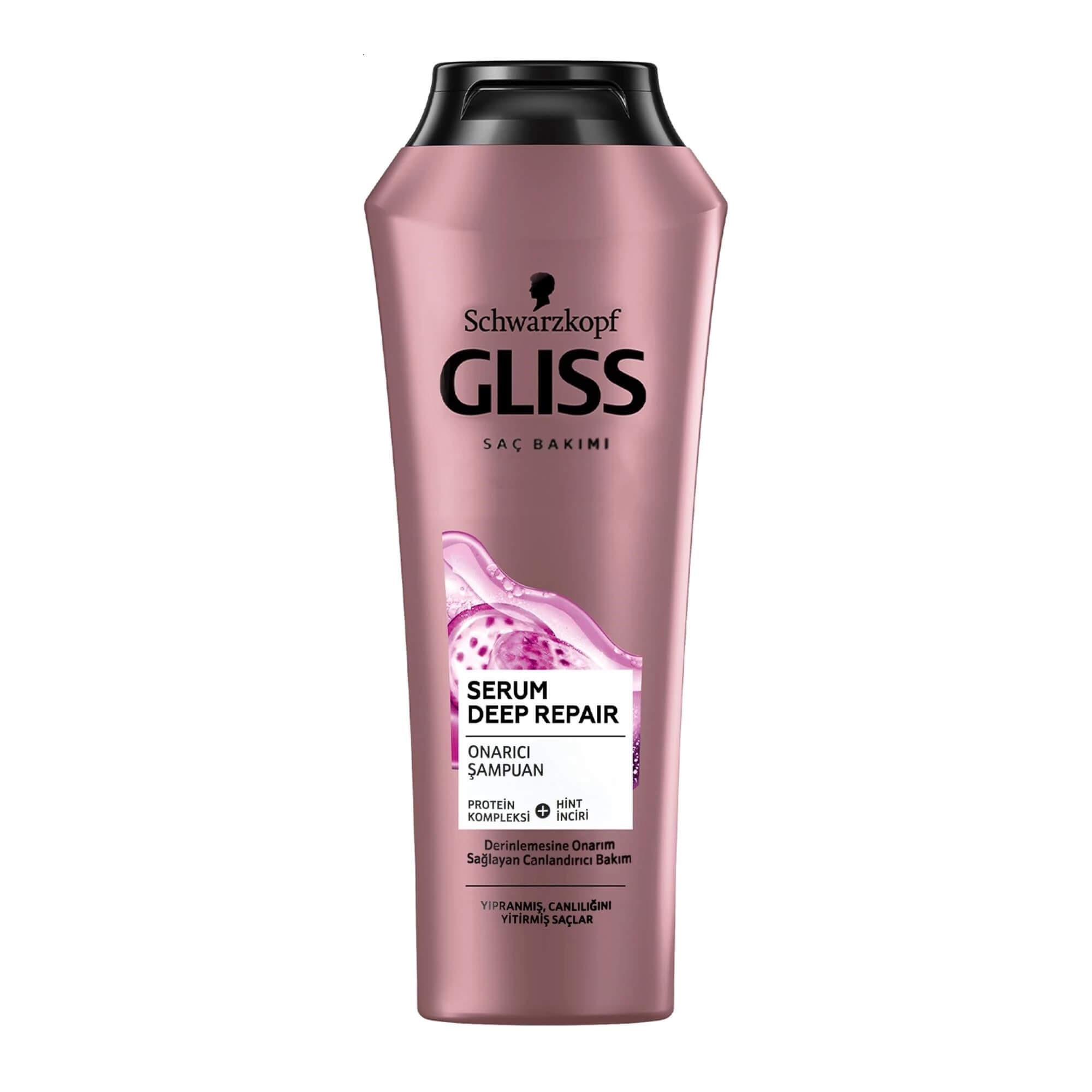 شامپو احیاکننده مو گلیس Gliss مدل Serum Deep Repair