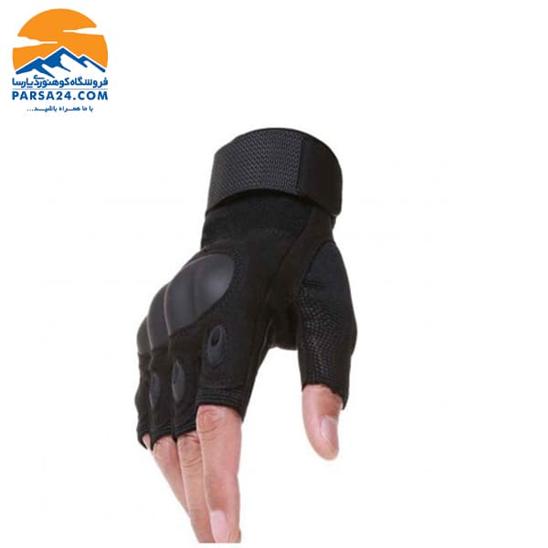 دستکش طرح اوکلی نیم پنجه مدل GL HF 352