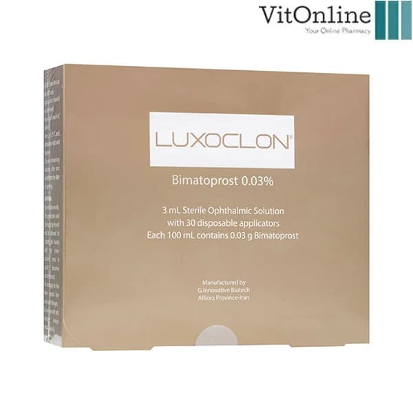 محلول تقویت مژه بیماتوپروست 0.03 درصد لوکسوکلون 3ml — تصویر ۲
