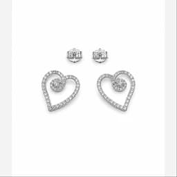 گوشواره نقره 925 عیار زنانه وارداتی .1 — تصویر ۳