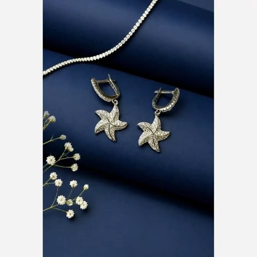 گوشواره نقره زنانه