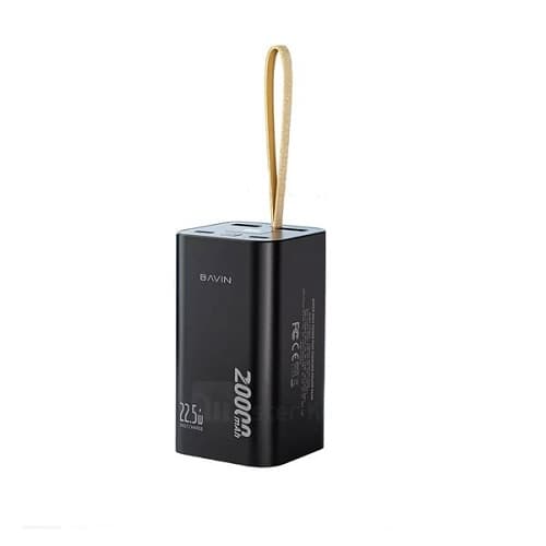 پاوربانک 20000 باوین Bavin PC1007S Fast Charge توان 22.5 وات
