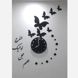 ساعت دیواری پازلی امامی مذهبی چوبی با موتور آرام گرد و بیصدا — تصویر ۵