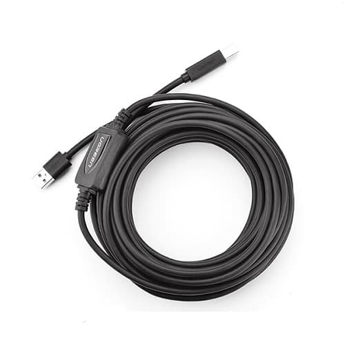 کابل پرینتر اکتیو USB 2.0 یوگرین مدل US122-10374 طول 10 متر Ugreen — تصویر ۱۰