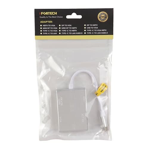 تبدیل Type-C به USB/HDMI/DVI/VGA ای فورتک — تصویر ۵