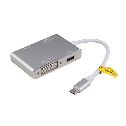 تبدیل Type-C به USB/HDMI/DVI/VGA ای فورتک — تصویر ۲