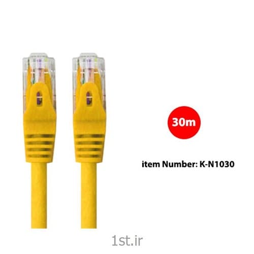 کابل شبکه کی نت CAT6 UTP مدل K-NCP6U300 به طول 30 متر KNET — تصویر ۷