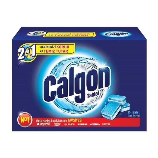 قرص جرم گیر ماشین لباسشویی کالگون Calgon — تصویر ۴
