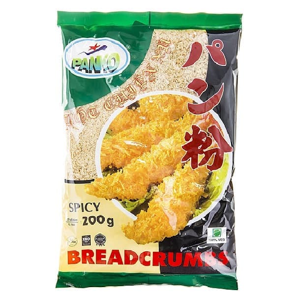 پودر سوخاری اسپایسی پانکو 200 گرم Panko Spicy — تصویر ۴