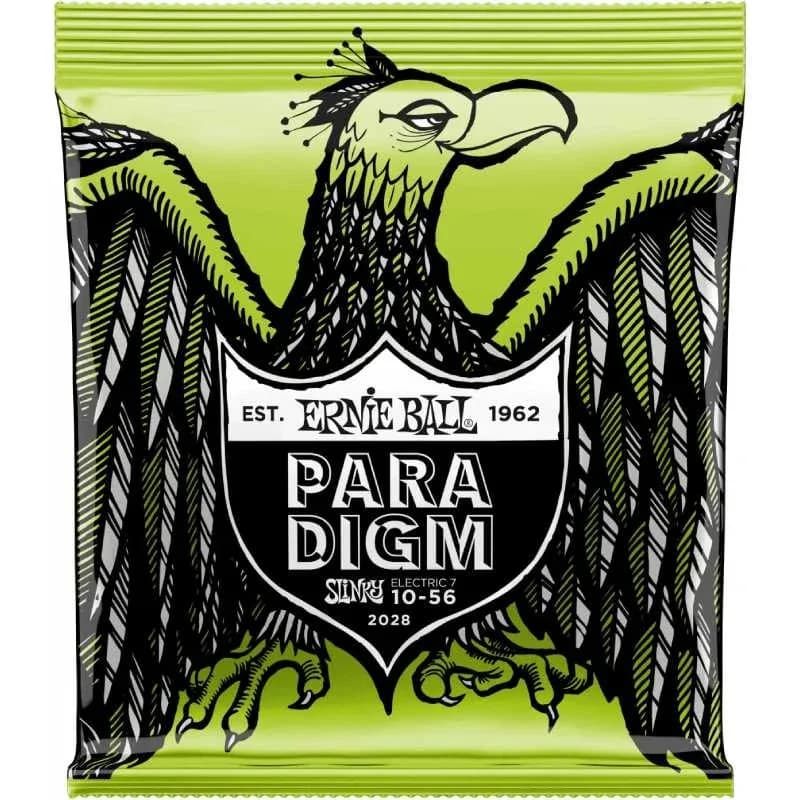 Ernie Ball Regular Slinky Paradigm Electric Guitar Strings 7-Strings – 10-56 – 2028