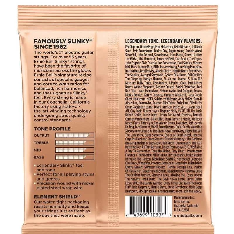 Ernie Ball Turbo Slinky Electric Guitar Strings – 9.5-46 – 2224 — تصویر ۳