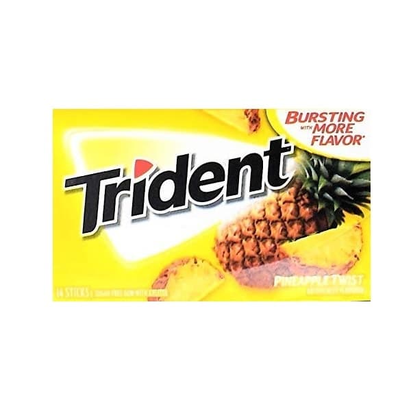 آدامس تریدنت آناناس 14 عددی Trident Pineapple Twist — تصویر ۳