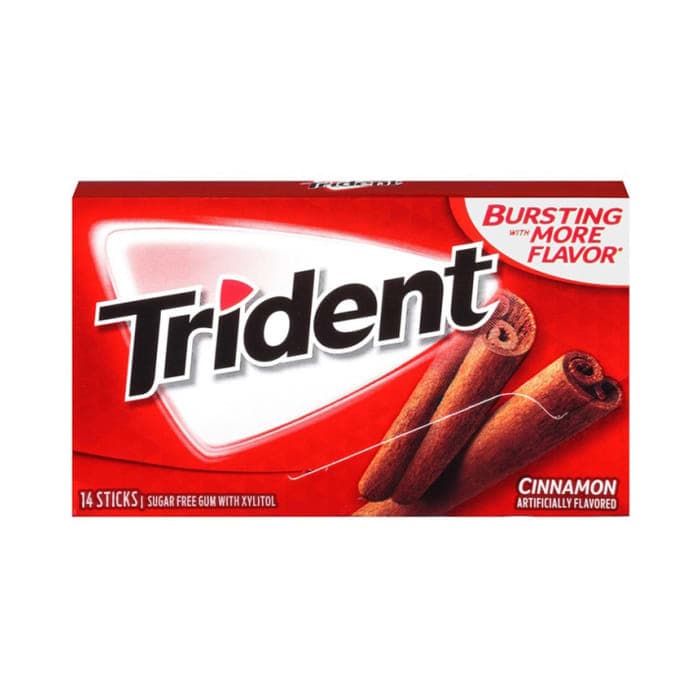 آدامس تریدنت دارچین 14 عددی Trident Cinnamon