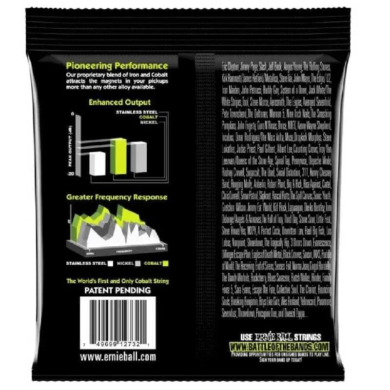 Ernie Ball Cobalt Regular Slinky Electric Bass Guitar Strings – 50-105 – 2732 — تصویر ۳