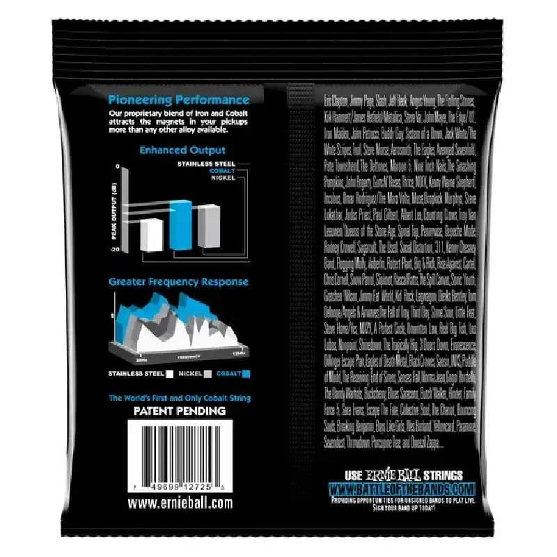 Ernie Ball Cobalt Electric Guitar Strings Extra Slinky – 8-38 – 2725 — تصویر ۳