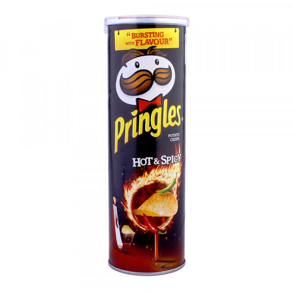 چیپس پرینگلز فلفلی خیلی تند Pringles Hot & Spicy
