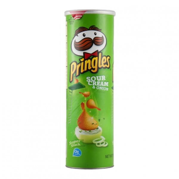 چیپس پرینگلز خامه ترش و پیاز Pringles Sour Cream & Onion