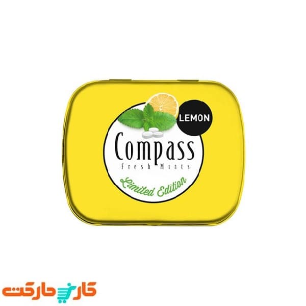 قرص خوشبو کننده دهان کامپس لیمو Compass lemon — تصویر ۴