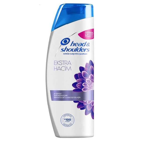 شامپو ضد شوره و حجم دهنده هد اند شولدرز 400 میلی لیتر Head & Shoulders Ekstra Hacim