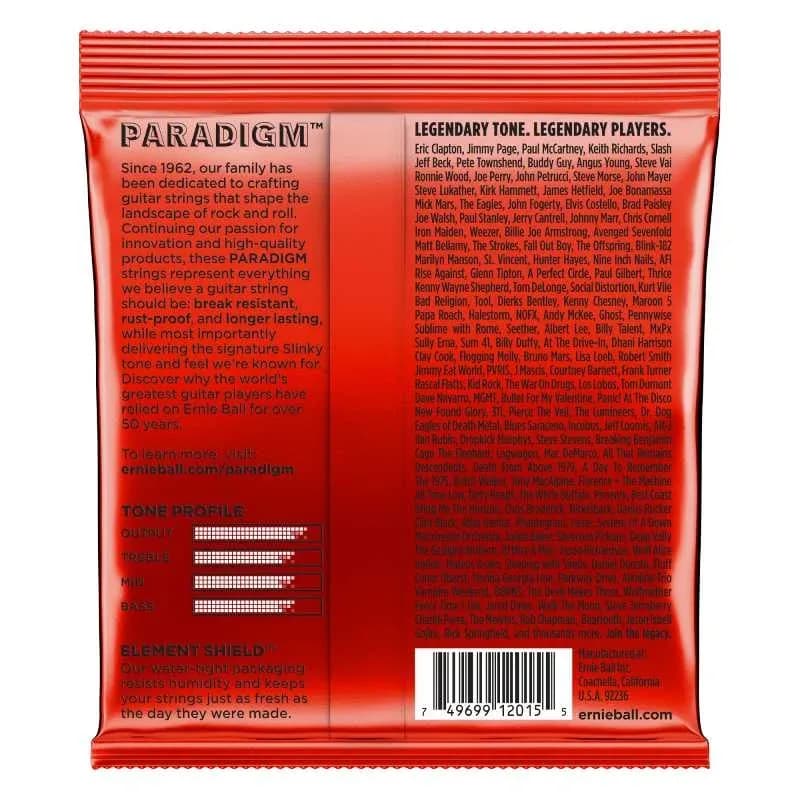 Ernie Ball Top Heavy Bottom Slinky Paradigm Electric Guitar Strings – 10-52 – 2015 — تصویر ۳