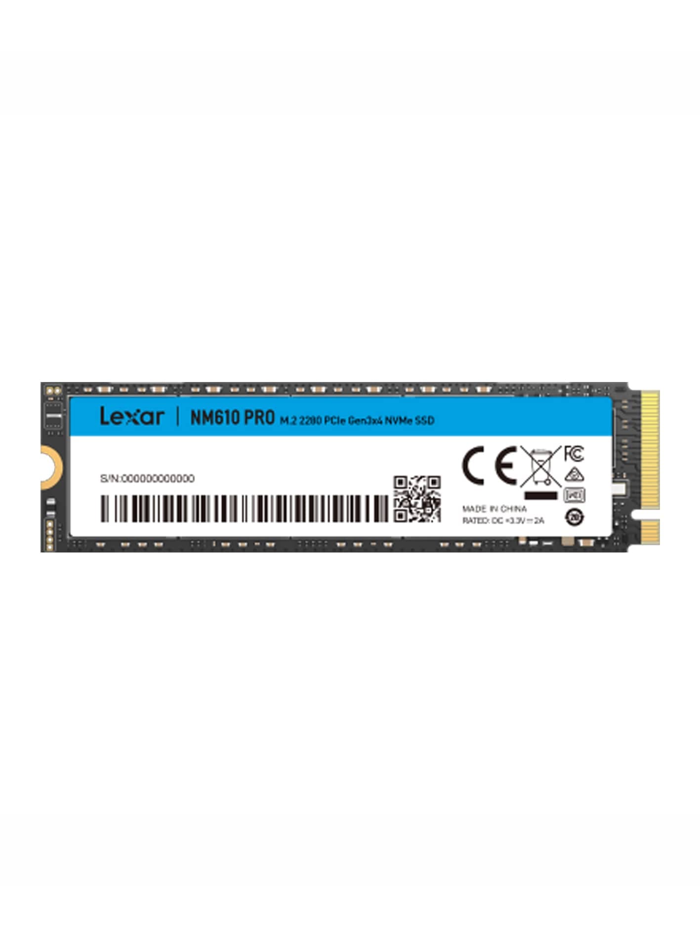حافظه SSD لکسار مدل NM610PRO با ظرفیت 2 ترابایت — تصویر ۶