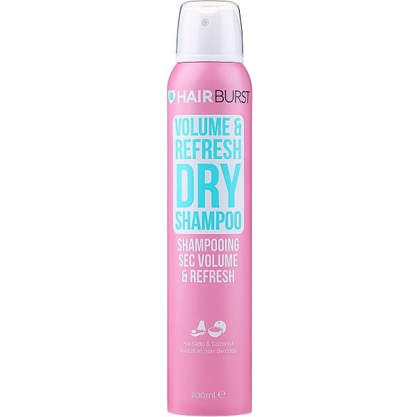 شامپو خشک حجم دهنده هیر برست (اصل) 200 میل Hairburst Volume & Refresh Dry Shampoo