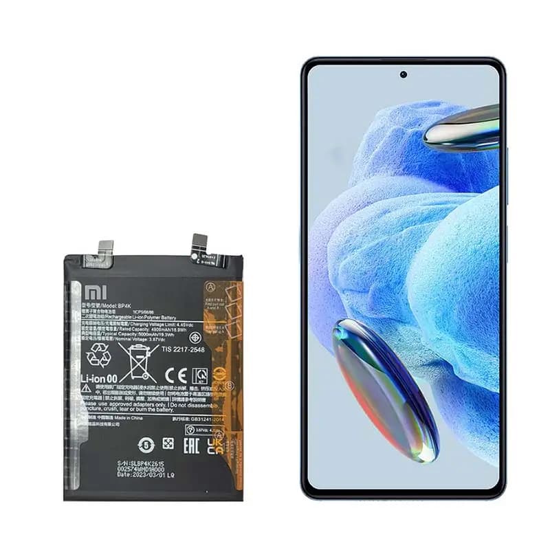 باتری گوشی شیائومی ردمی نوت 12T مدل BP4K — تصویر ۸