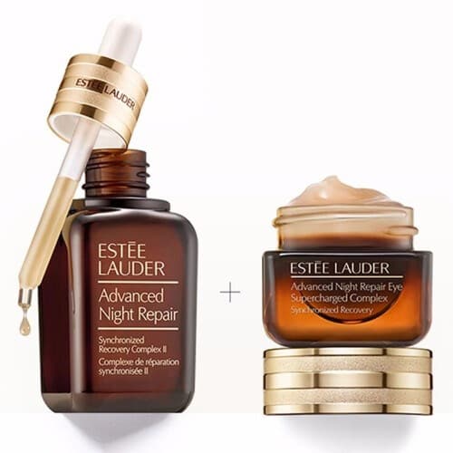 پک دو عددی کرم دور چشم و سرم استی لادر مدل advanced night repair