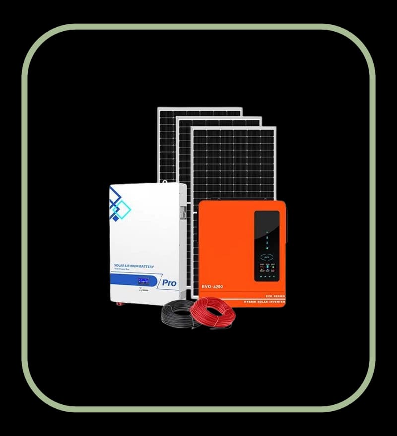 پکیج برق خورشیدی 4 کیلووات — تصویر ۳
