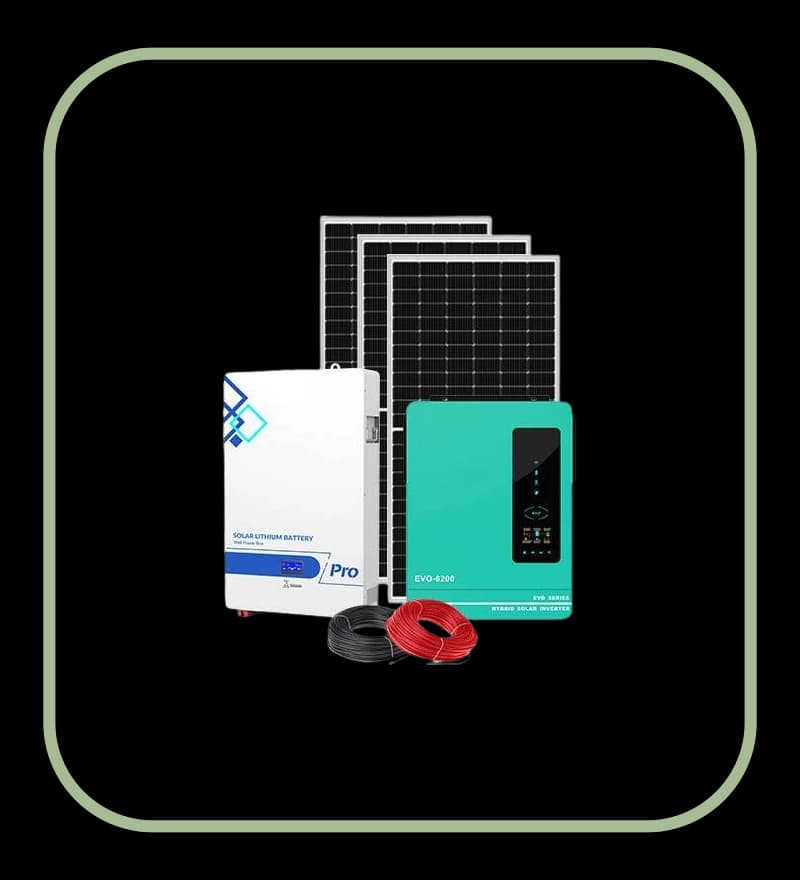پکیج برق خورشیدی 6 کیلووات — تصویر ۲